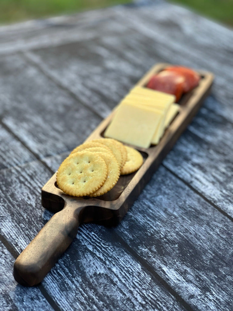 Charcuterie Sampler Cracker Tray