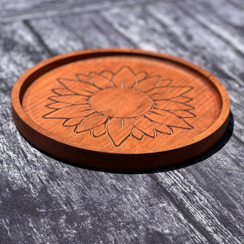 Large Sunflower Tray