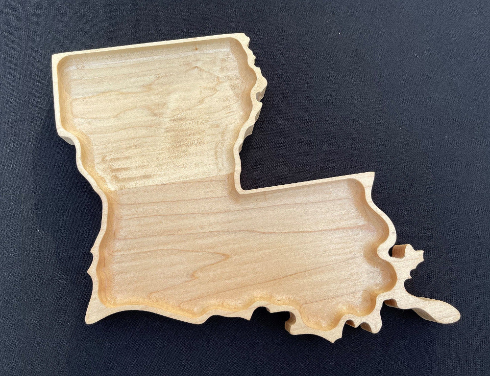Louisiana Catch All Tray - Trey's Woodshop