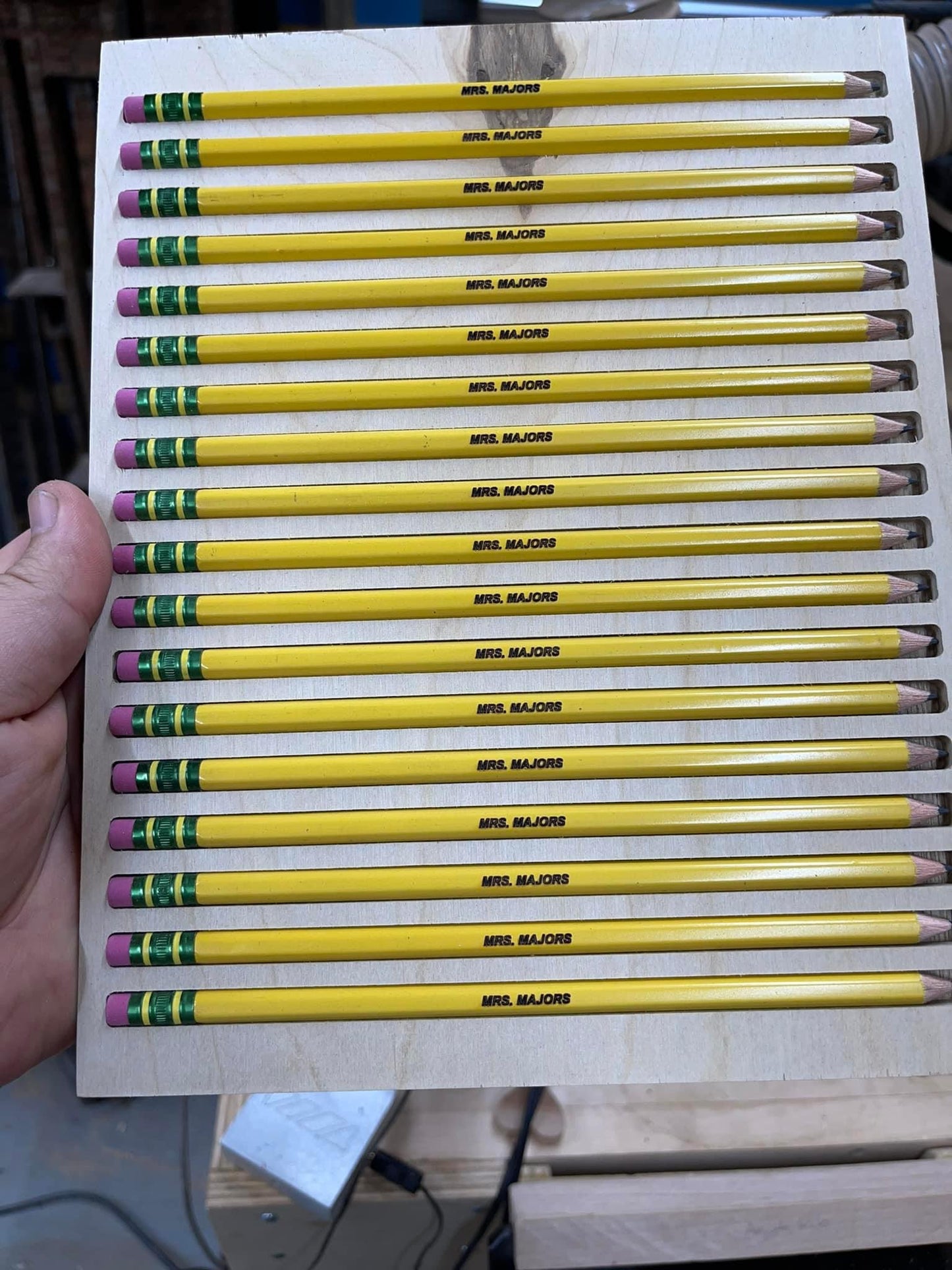 Custom Engraved Pencil Set of 24