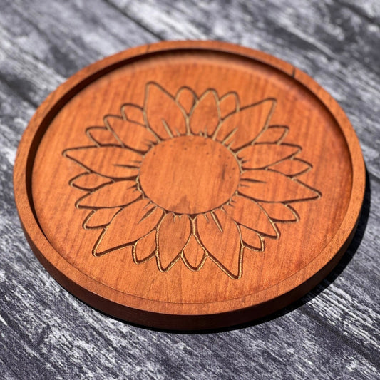 Large Sunflower Tray